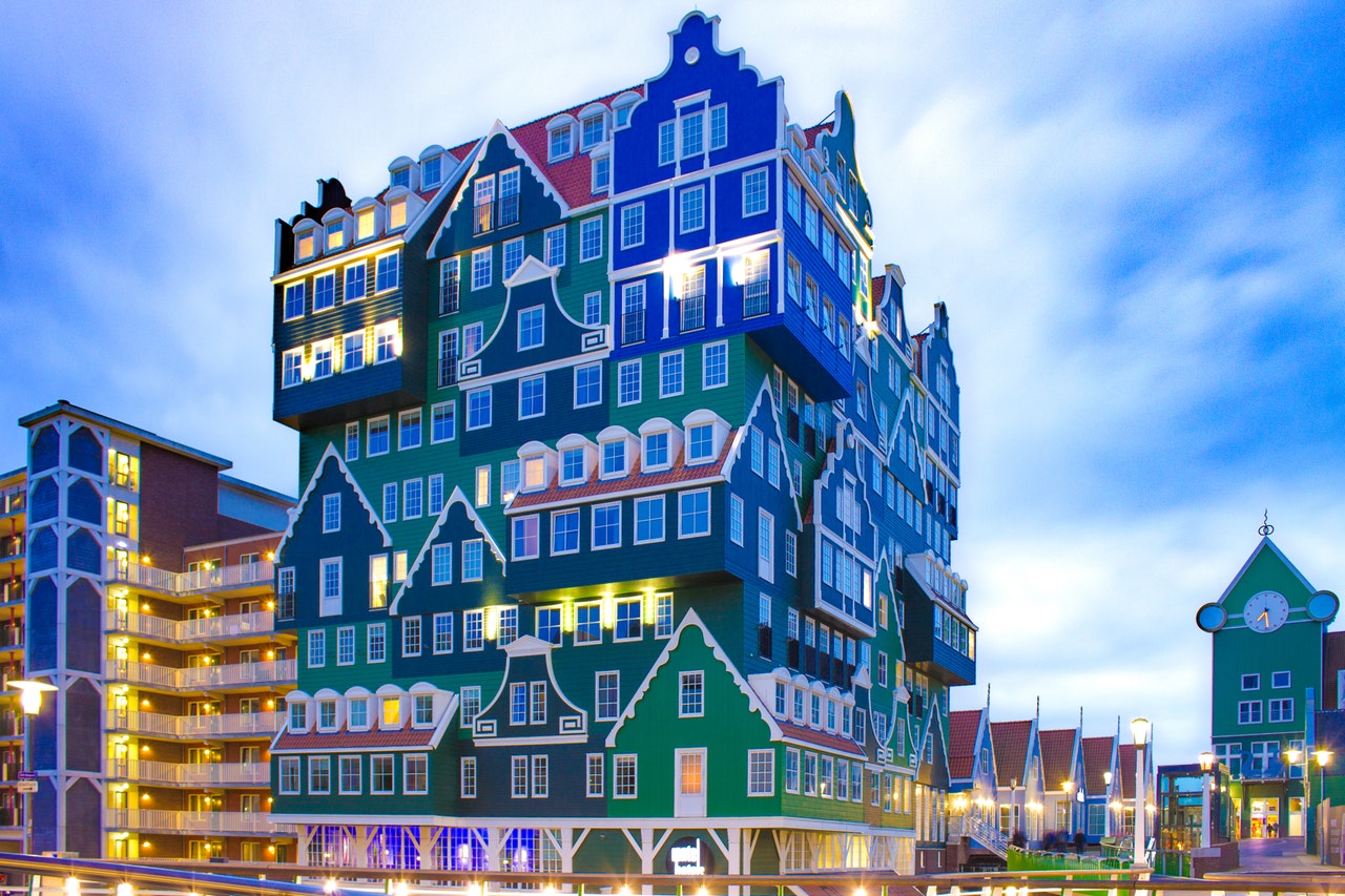 Building Over Looking Water